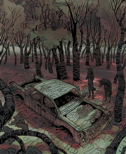 mossfellow:
“ “Werewolves Finding an Abandoned Car” 2014
”