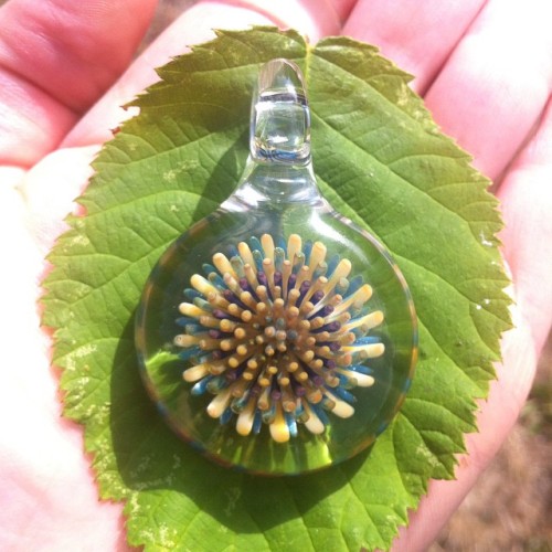 Dot Implosion pendant by Amir. So beautiful I&rsquo;d like to keep it! Available on our website 