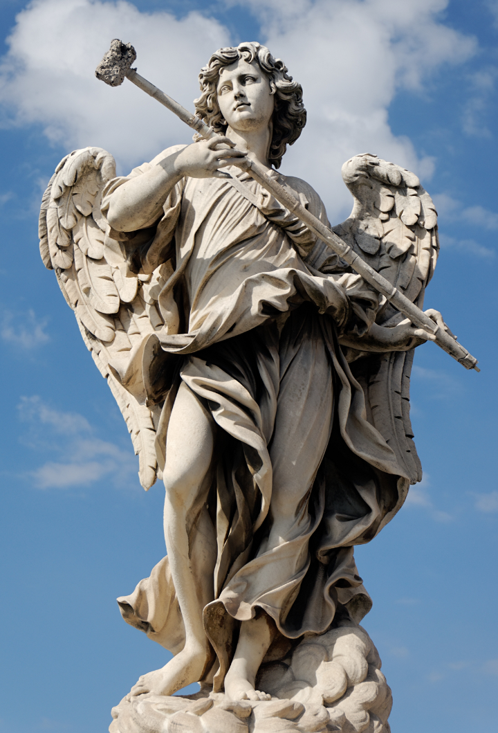 life-imitates-art-far-more:  Antonio Giorgetti (1635-1669) “Angel Bearing a Sponge”