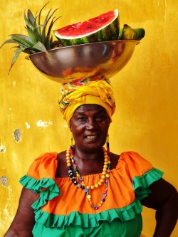 bojrk:  Palenqueras, Cartagena, Colombia