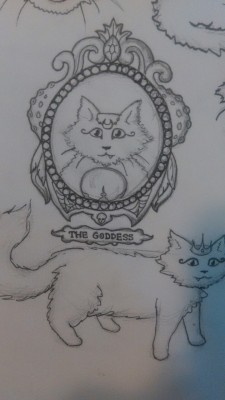 I&rsquo;m working on something that involves creating characters based on our cats. 
