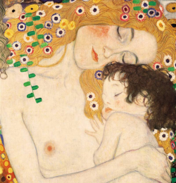 lai-ika:  Mother and Child, Gustav Klimt