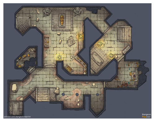 Downloads, hi res, gridless, etc, are available on my patreon www.patreon.com/dungeonmapsterThe cent