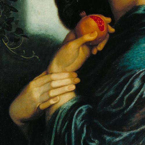 tuonodigenesi: Dante Gabriel Rossetti. Proserpine (Detail, 1874).