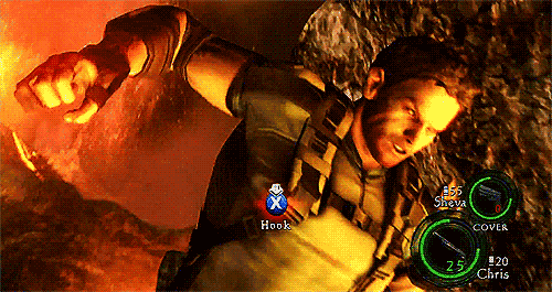 Resident Evil 5: Chris Redfield Vs Boulder