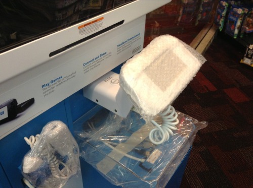 What’s sad is that bubble wrap is the most fun thing on the WiiU.