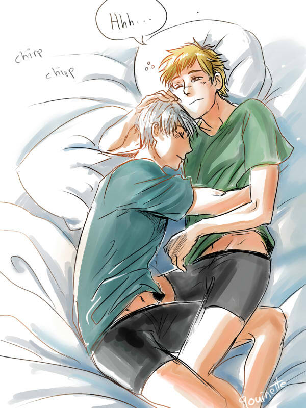qouinette-not:  not so many cuddle but cuddly never the less (◡‿◡✿) i always