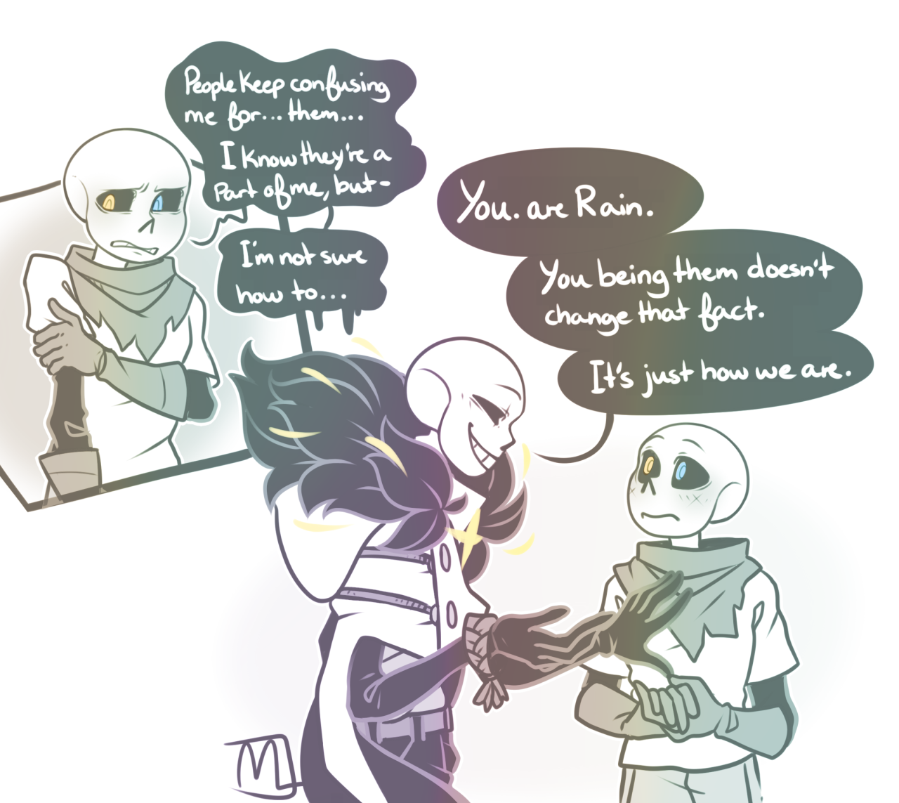 Cross Sans, Undertale Survive The Monsters Wiki