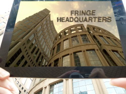 oliviaella:  serafina—delight:  Fringe (Fringe Headquarters): Vancouver, British Columbia Fringe Headquarters was shot at Vancouver Public Library’s interior and exterior. The building was massive. I felt super weird standing there taking pictures