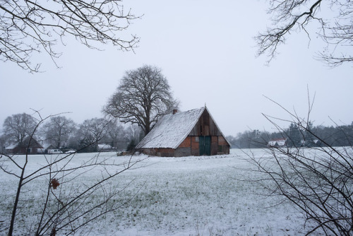 Historical Twente, tucked away in snow