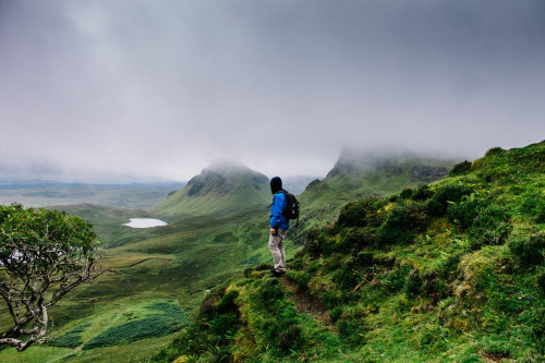 westons-adventures:Adventuring the windy, cold Quiraing on the Isle of Skye. 