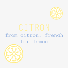 sciizors: ✩ Poké Character Name Origin - (3/?) ✩ ↳ Citron/Clemont (シトロン) from citron, french 