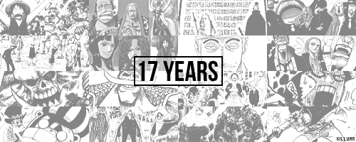 killuar:  One man. One series. One Piece.One man is all it takes to change the history of manga. One series is all it takes to become a world-wide phenomenon. One Piece is all it takes to change your life.Happy 40th birthday to the man who has brought