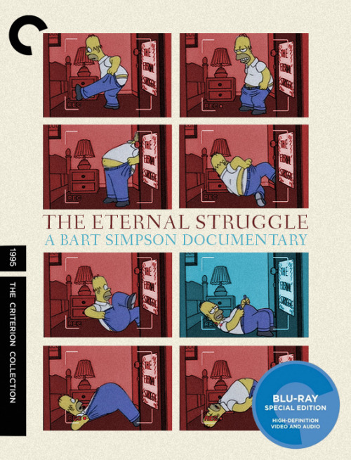 nickelb0y:monsterlunch:Criterion announced it will release the entire Springfield Film Festival (March 5, 1995, “A Star Is Burns”) on Blu-ray early next year. Titles include:George C. Scott’s “Man Getting Hit By Football” Barney Gumble’s “Pukahontas”