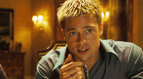 Brad Pitt As Rusty RyanOCEANS ELEVEN (2001)