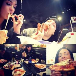 Been pizza rich this week!! Fuck yes NY &amp; NJ ✨🍕🍕🍕🍯 #Pizza #ILovePizza #NYCpizza #Cheesy by evilaiden