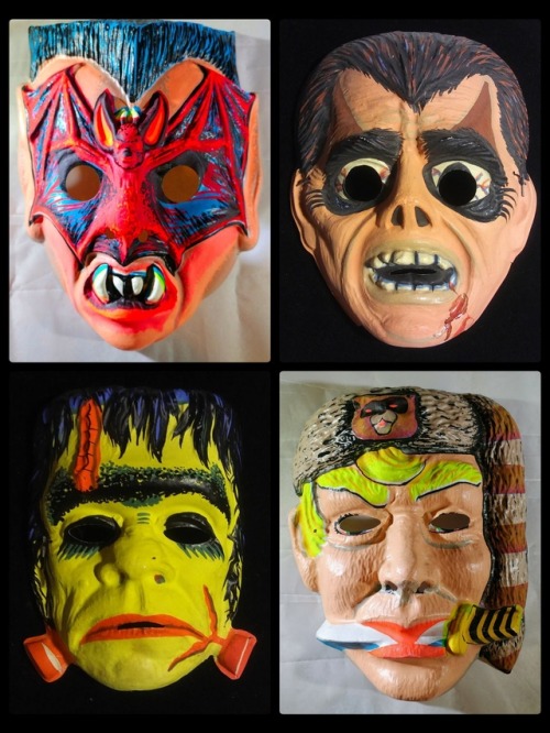 atomic-chronoscaph: Ben Cooper Halloween Masks (1970s-1980s)