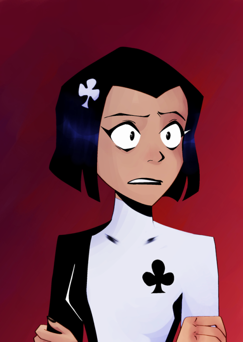 thekallurashipper: thedisneyfan: ace of clubs not enough people draw her She was only in 2 episodes 