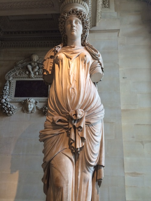 mythologer: Louvre Museum. RoomSalle des CaryatidesSully wing - Ground floor - Room 17 - Salle des C