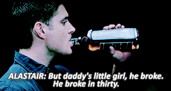 plaiding:  Dean + recurring themes [&frac34;] ↳ Alcoholism  