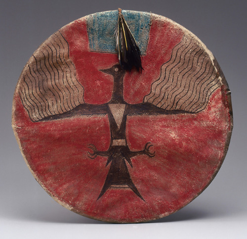 Shield of the Hunkpapa Lakota Joseph No Two Horns (He Nupa Wanica), Standing Rock Reservation, North