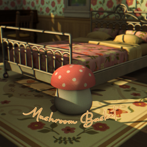 mechtasims: Mushroom Basket | 5 Swatches | 1K Polys | BGCmediafire | sfs