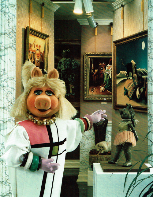 Miss Piggys Treasury Of Art Masterpieces From The Kermitage Collection Is A Picture Book Featuring Sixteen
