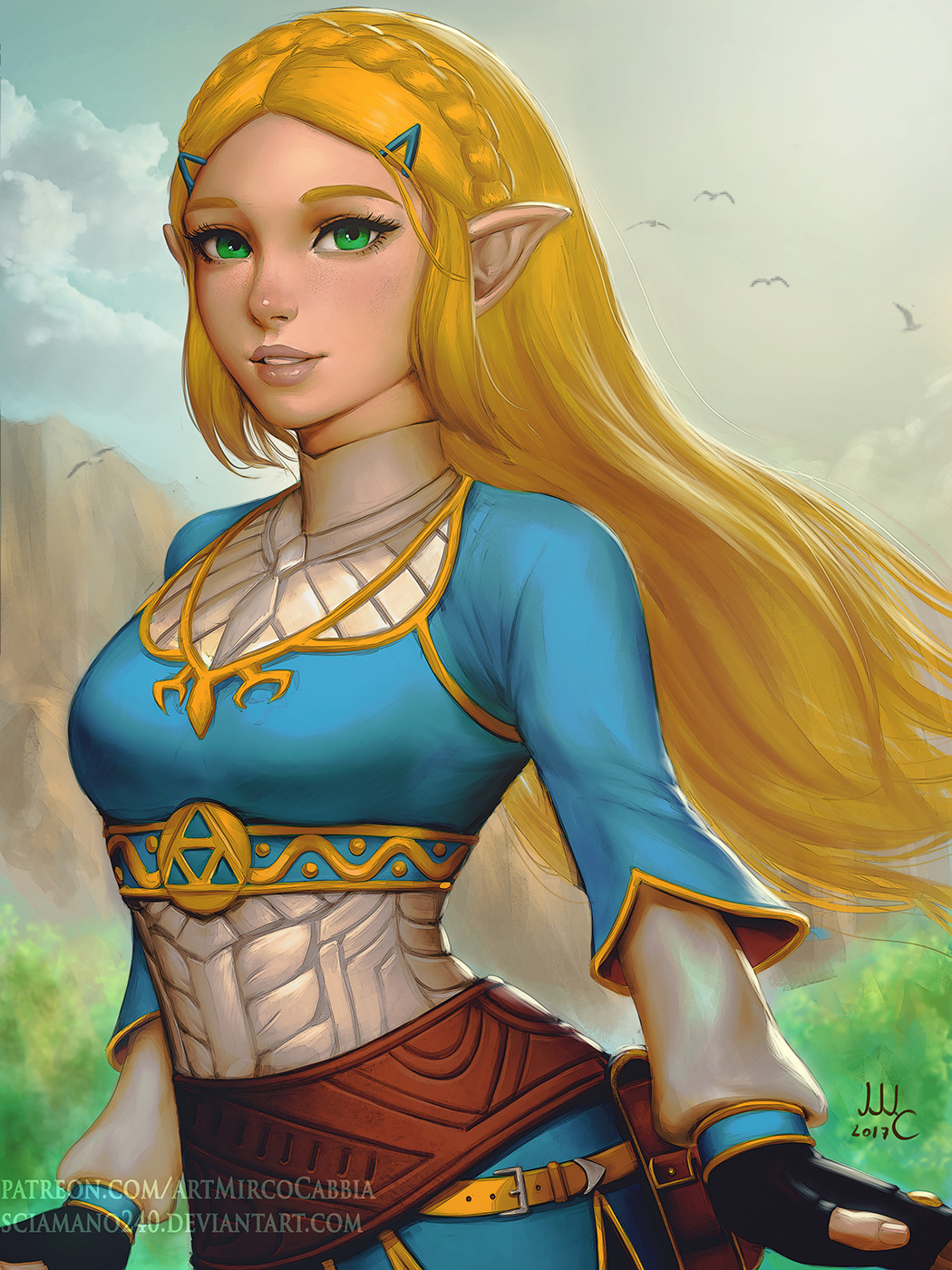 mircosciamart:  Zelda - BotW (Patreon reward)  
