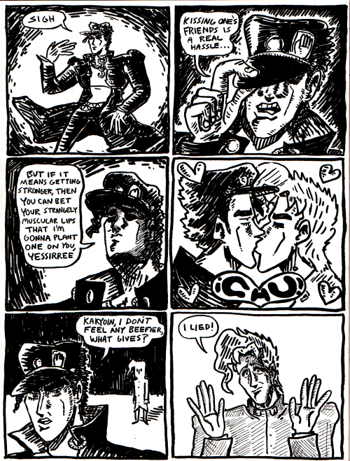 obligatorymorningfart: kakyoin the felonious fibber 