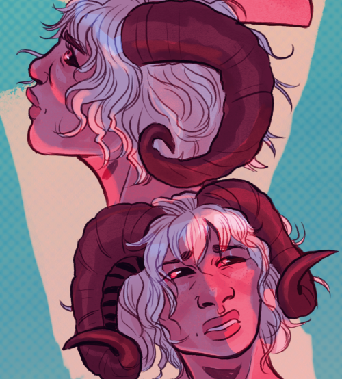 anonbeadraws: Character sheet commission for @kurgy of their Tiefling Bard Liuvo Loci!✨commission in