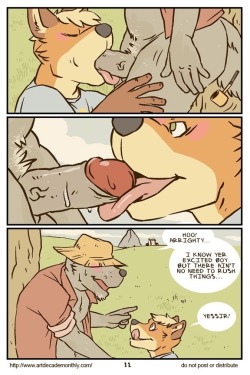 gay-furry-comics:  “Lovin’ Tree” {2/2}