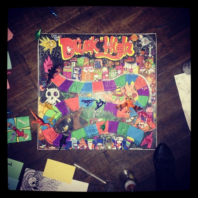 Playing the best board game ever in honor of @tnacho&rsquo;s birthday. I&rsquo;m