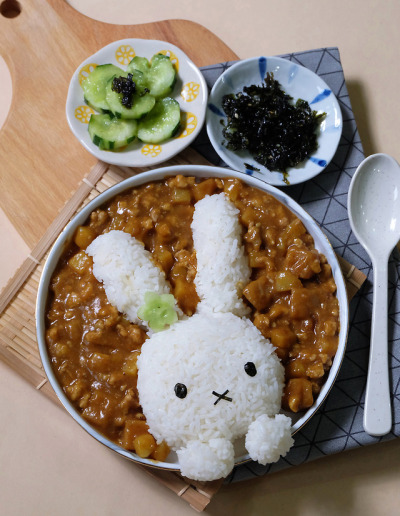 Tumblr rice bunny 