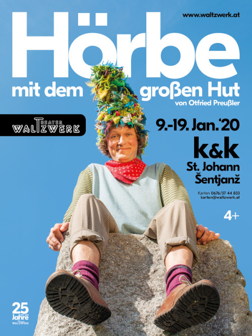 Otfried Preußler “Hörbe mit dem großen Hut”
poster/flyer
Theater WalTzwerk, 2019