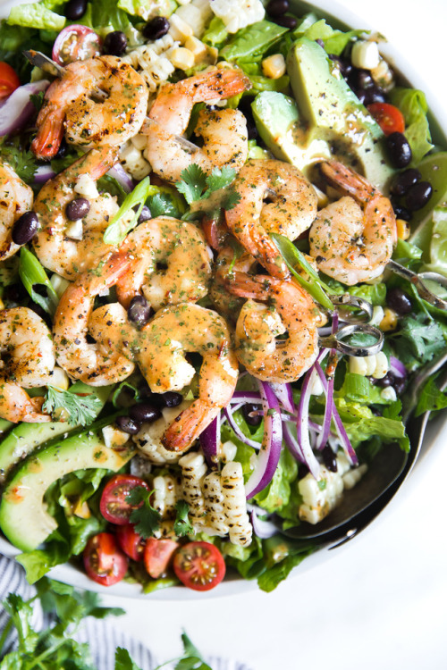 foodffs: GRILLED SHRIMP SALADFollow for recipesIs this how you roll?