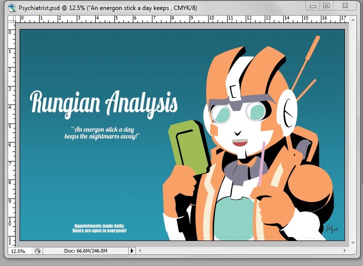 eikuuhyoart:  Pretty much resorted to having to mirror the image so that all of Rung’s