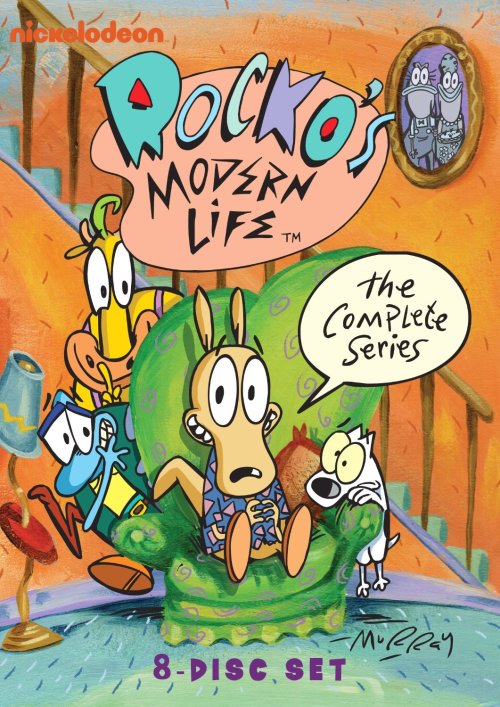 Rocko’s Modern Life… or at least it was modern in the 1990s! Nice shirt, Rocko.