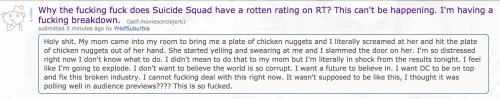 dread-pirate-rob:  kingofthesevenseas:  dicapriyos:    This is from a circlejerk subreddit so it was a joke.  Making fun of mentally ill people because you don’t like a movie. Class act as usual, Reddit.