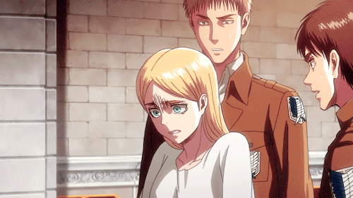 Historia Hits Levi.. Levi Is Smiling..