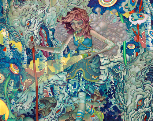 cross-connect:  The Extraordinary Talented James Jean Website Posted by Andrew 