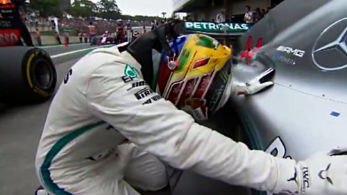 Lewis Hamilton takes the Brazilian GP, Ocon prevents Verstappen from winning Lewis Hamilton pre