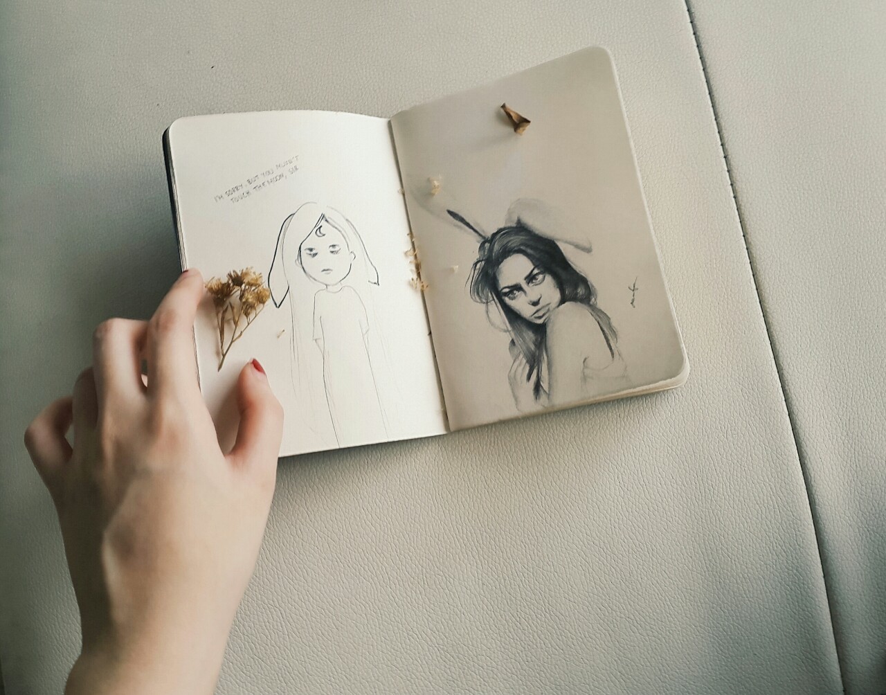 jennifer-florencia:  Jenny’s Little Sketchbook #5   Lucille   