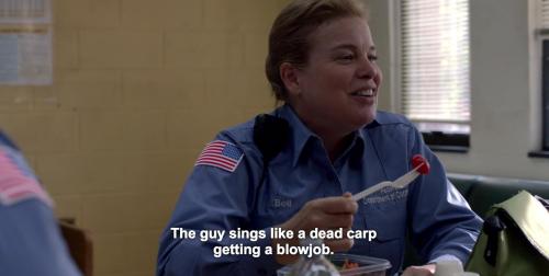 theblogoftheatre:  oitnb winning with all the musical references 