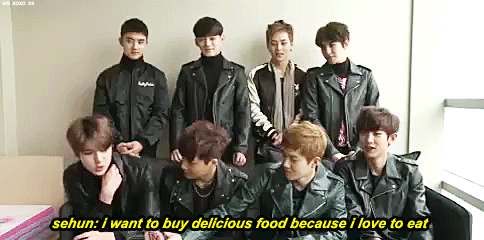 always-hun:  whenxoxosmilesunshines:   sehun, what is your must-buy gift?    mango
