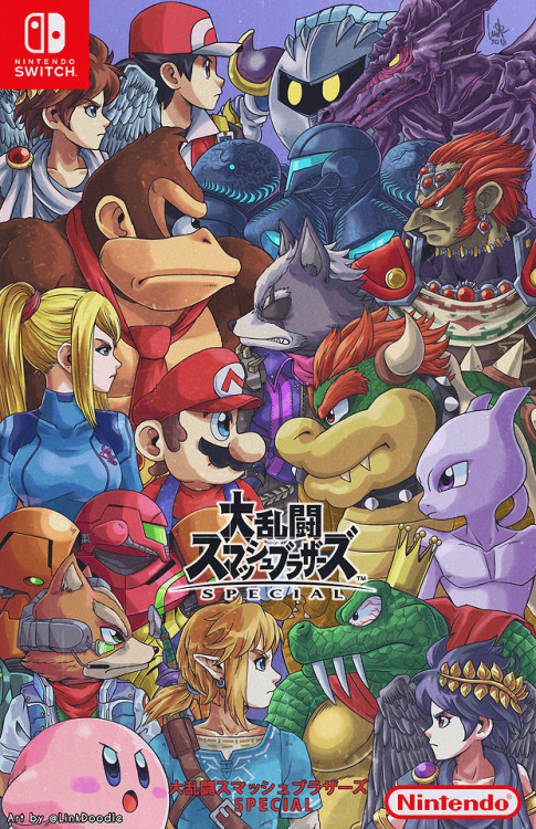 linkdoodle:ＳＵＰＥＲ ＳＭＡＳＨ ＢＲＯＳ．ＵＬＴＩＭＡＴＥAlternative Cover Art~I love this so much! 