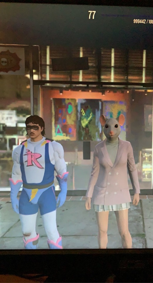 me and darf’s gta characters