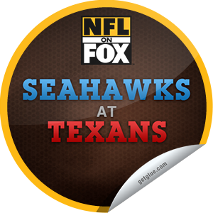      I just unlocked the NFL on Fox 2013: Seattle Seahawks @ Houston Texans sticker