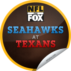      I Just Unlocked The Nfl On Fox 2013: Seattle Seahawks @ Houston Texans Sticker