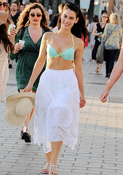 teamlowndes: Jessica Lowndes @ Out in Cannes 5/18