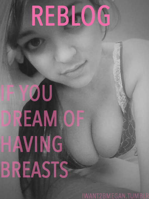 I dream of having DDD or larger breasts.